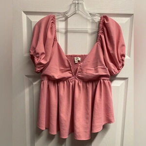 Entro Boutique Cropped Top Size Large